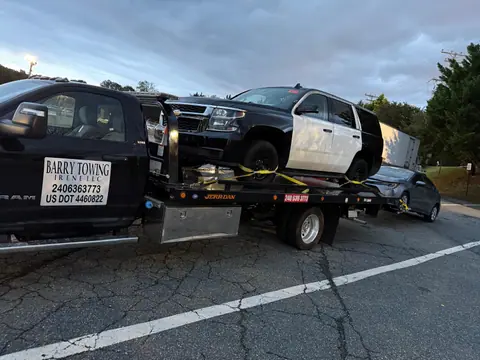 Barry Towing Services vehicle transport photo 13